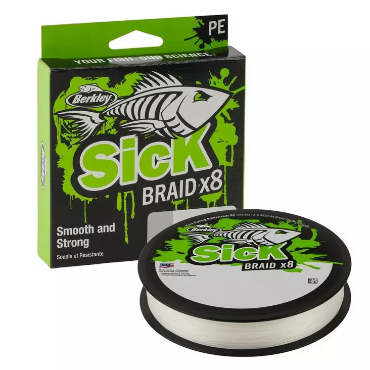 Berkley Sick Braid 150m White 0,10mm - Kuitusiimat - 028632345122 - 1