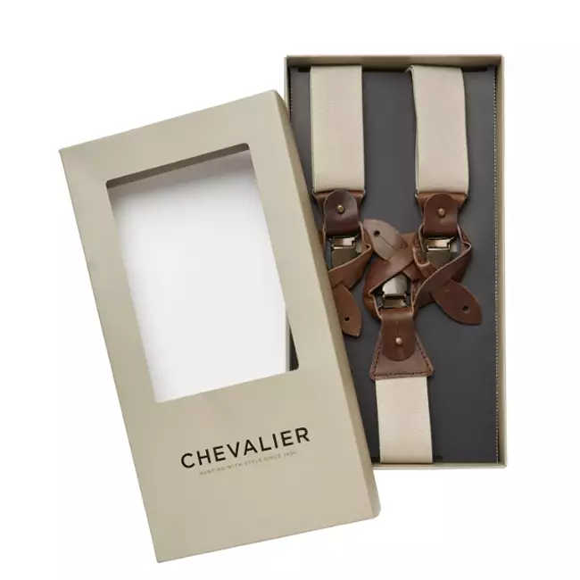 Chevalier Hängslor Sand - Bälten, hängslen och damasker - 808491139892 - 1