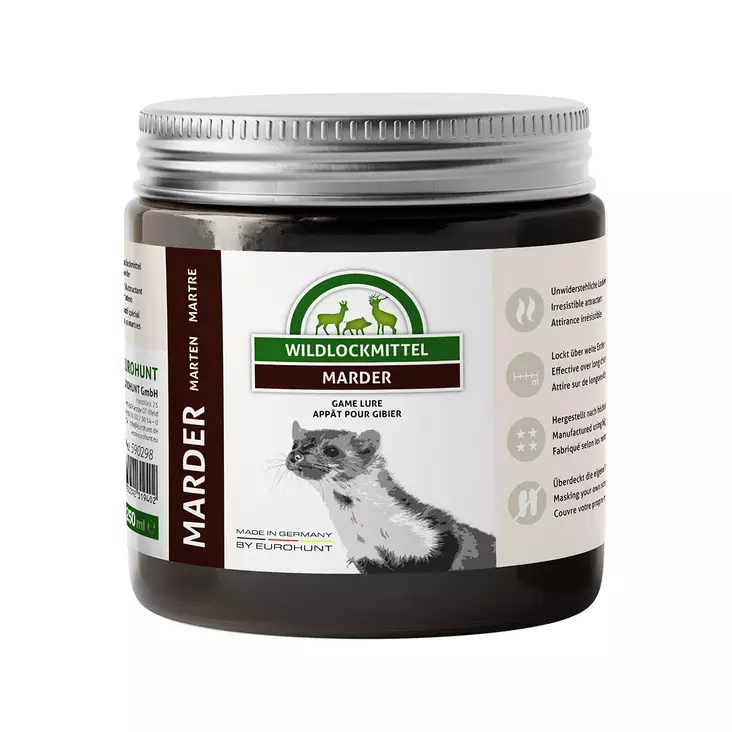 Eurohunt Marten Attractant Gel 250ml Tin - Houkuttelupyynti - 4250392319402 - 1