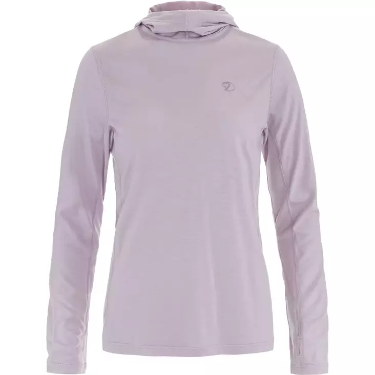 Fjällräven Abisko Wool Hoodie W L Lavender Mist - T-Paidat - 7323451117282 - 1