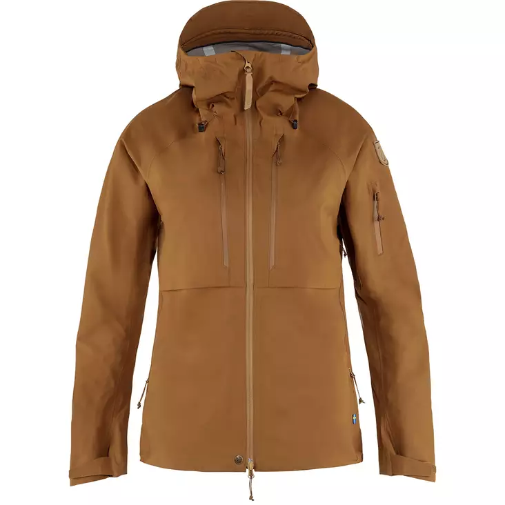 Fjällräven Keb Eco-Shell Jacket W Chestnut L - Fjällräven Damjackor - 7323450646622 - 1
