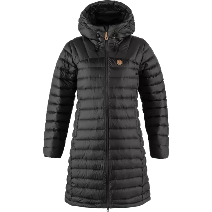 Fjällräven Snow Flake Parka Black W L - Naisten Fjällräven takit - 7323450911072 - 1