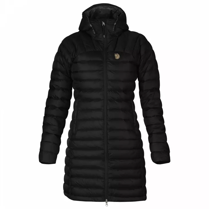 Fjällräven Snow Flake Parka Black W L - Naisten Fjällräven takit - 7323450911072 - 1