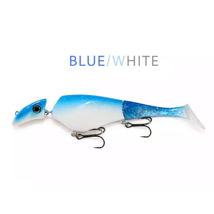 Headbanger Shad 16cm 29g Suspending Blue/White - Hybridbeten - 819521023272 - 1