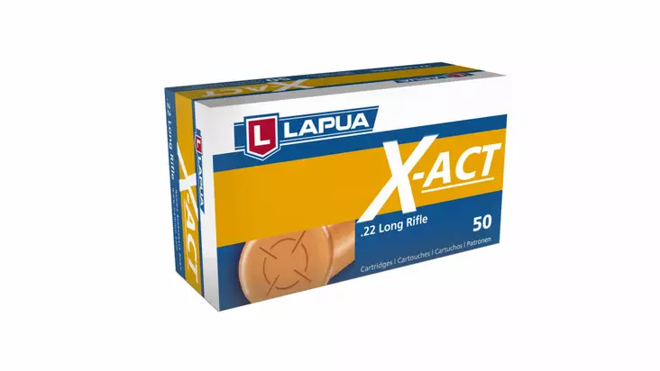 Lapua X-Act .22 LR 50st - .22LR - 4023045421612 - 1