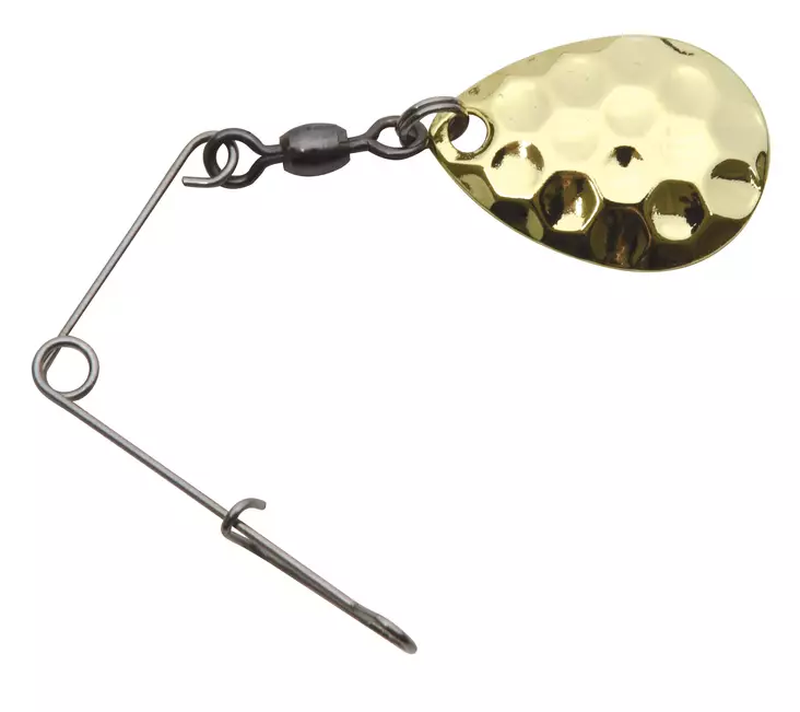 Patriot Spinfix Jig Spinner 1 Gold 2kpl - Riggar och och småplock för gäddjiggar - 6417512525442 - 1