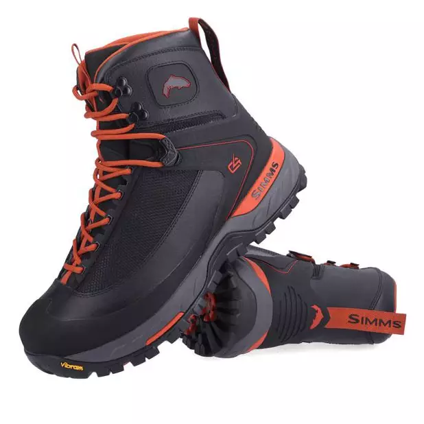 Simms G4 Pro Powerlock Boot Carbon 10 - Kahluukengät - 694264598092 - 1