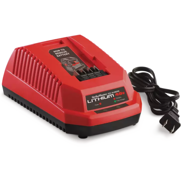 StrikeMaster Lithium 40V Charger Akkulaturi - Kairat, jääsahat ja jäätuurat - 043253122112 - 1
