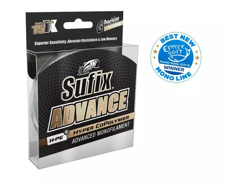 Sufix Advance 300m 0,18mm - Monofiilisiimat - 024777708242 - 1
