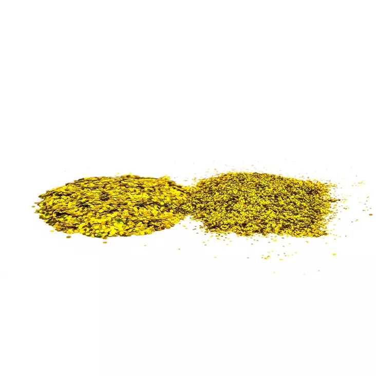 Svartzonker Glitter 0,2mm 80g - Holo Gold - Lakka- ja plastisolihileet - 7340031002332 - 1