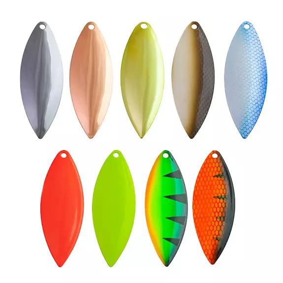 Svartzonker Willow Blade Size 6 2kpl Silver - Spinnerbait osat - 7340031006262 - 1