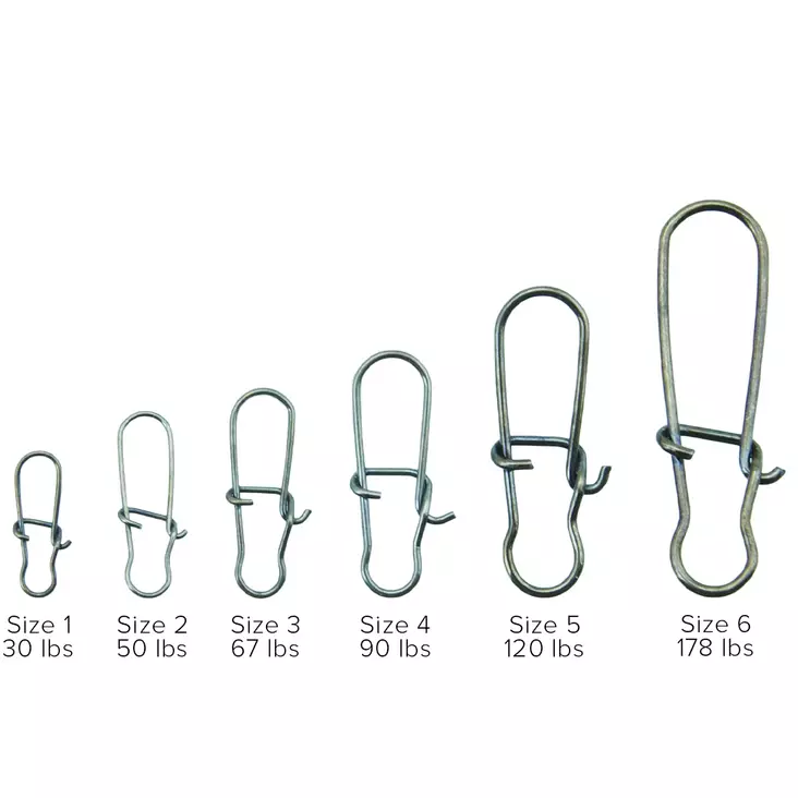 SZ Duo Lock Snap #1 10kpl 14kg - Lukot ja leikarit - 7340031017732 - 1