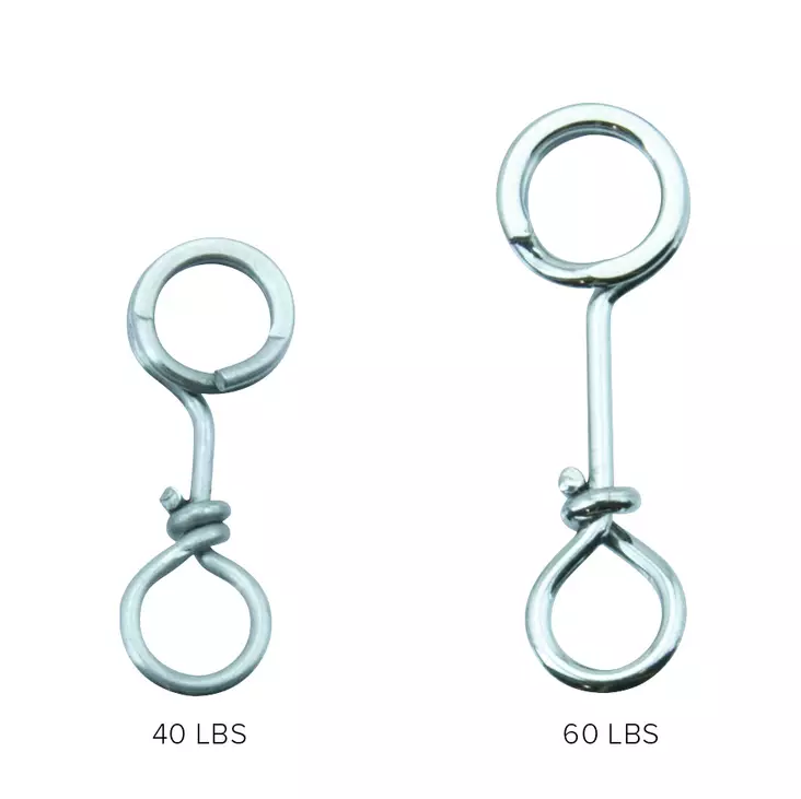 SZ Split Ring on a Shaft 18kg 10kpl - Lukot ja leikarit - 7340031018562 - 1