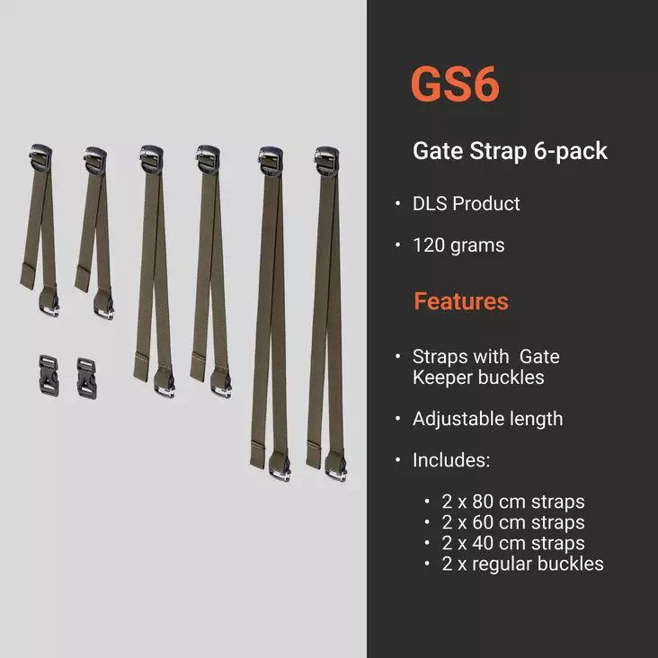Vorn Gate Strap 6-pack GS6 - Övrig jaktutrustning - 7090033556172 - 1