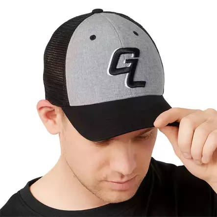 Guideline Logo Cap Heather Grey/Black - Lippikset - 7033841069083 - 2