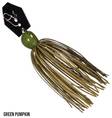 Z-Man Chatterbait Mini Max 10,5g Green Pumpkin - Chatterbaits - 879044008873 - 1