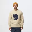 Fjällräven Logo Knit Sweater M L Light Beige - Stickade tröjor och ylletröjor - 7323451199523 - 6