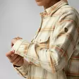 Fjällräven Övik Heavy Flannel Shirt W L Black Oak - Black - Kauluspaidat - 7323451207983 - 9