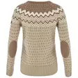 Fjällräven Övik Knit Sweater Fossil-Suede Brown W S - Villapaidat ja neuleet - 7323451210563 - 2