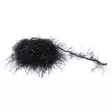 Hareline Polar Chenille Black - Perhon runkomateriaalit - 762820058943 - 1