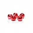 Ikon 3mm Metallic red slotted diamond tungsten beads 20pc - Perhokuulat - 3957446136473 - 1