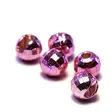 Ikon 4mm Slotted Diamond Tungsten Beads 20kpl Metallic Light Pink - Perhokuulat - 6430077071353 - 1