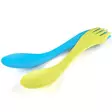 Light My Fire Spork Large 2-pack Lime+Cyan - Kuksat ja aterimet - 7331423008483 - 1
