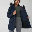 Nuuk Parka W Black XS 2023 - Naisten Fjällräven takit - 7323450789633 - 11
