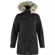 Nuuk Parka W Black XS 2023 - Naisten Fjällräven takit - 7323450789633 - 1