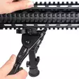 UTG Super Duty Bipod with QD Lever Mount, Height 6.0"- 8.5" - Tilläggsutrusting för vapen - 4712274529403 - 2