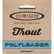 Vision Polyleader Trout 6´ 0,30mm Slow Sink - Färdiga tafsar - 6417512300773 - 0