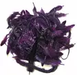 Whiting Schlappen 1/4oz Mix Grizzly dyed Purple - Schlappen - 616044091753 - 1