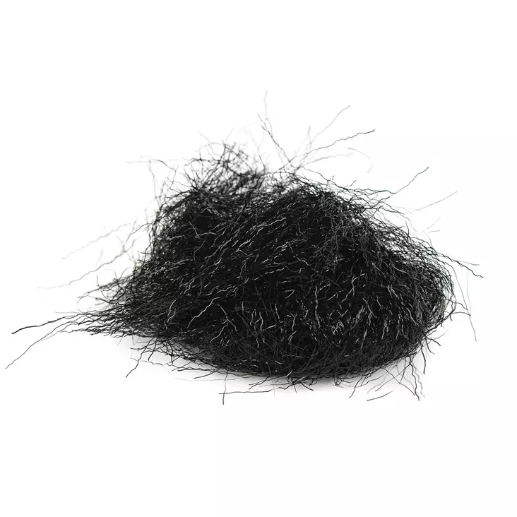 Hareline Ripple Ice Fiber Black - Synteettiset perhonsidontamateriaalit - 762820162503 - 1