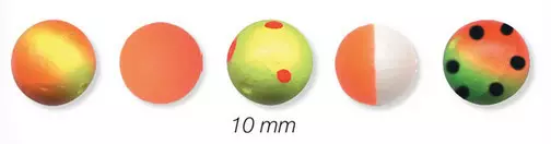 Darts Flytkulor 10mm 5kpl - Småplock och tillbehör för mete - 7330908790523 - 1