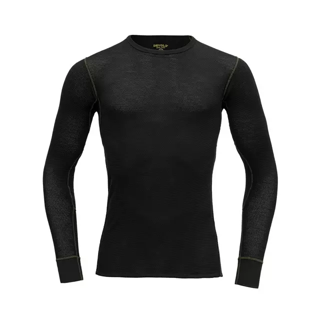 Devold Wool Mesh Shirt Man Caviar L - Devold underställ - 7028567388433 - 1