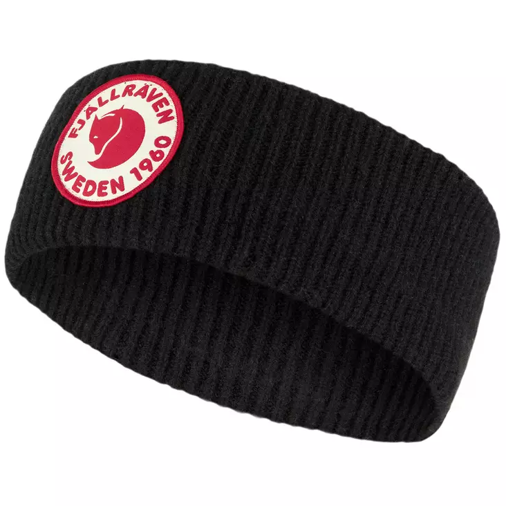 Fjällräven 1960 Logo Headband Black - Mössor - 7323450791193 - 1
