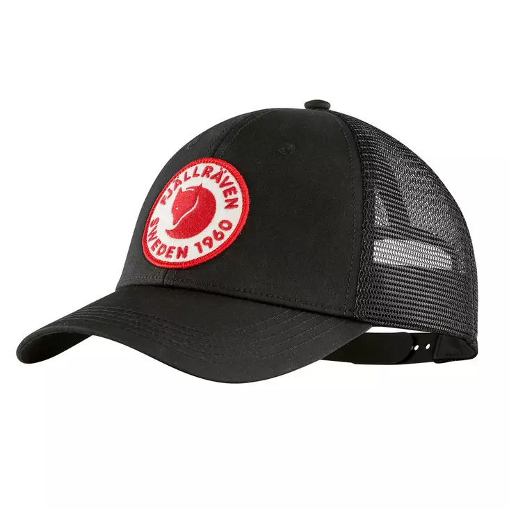 Fjällräven 1960 Logo Långtradarkeps Black S/M - Lippikset - 7323450601263 - 1
