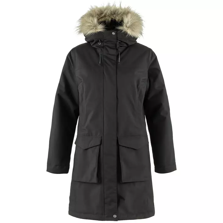Fjällräven Nuuk Lite Parka W Black XS - Fjällräven dam vinterkläder - 7323450912673 - 1