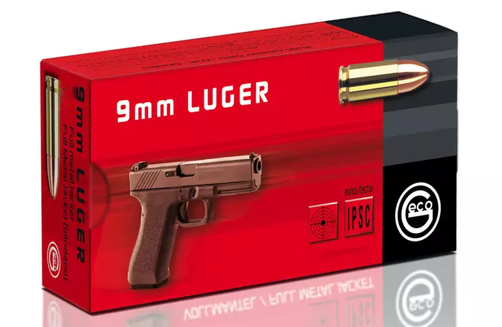 Geco 9mm Luger FMJ-FP 10g 1000kpl - Pistolpatroner 9mm - 3971214671973 - 1