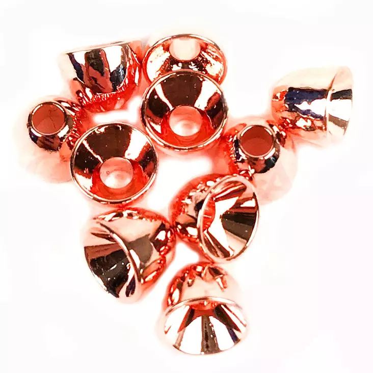 Grimman brass cone head 4mm copper 10kpl - Coneheads - 6438407004873 - 1