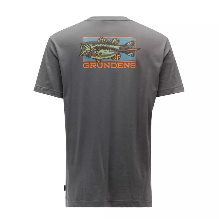 Grundéns Off To The Races SS T-Shirt Smoke M - T-skjortor - 0840316314343 - 1