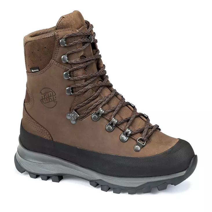 Hanwag Brenner Pro Wide Lady GTX 5/38 Brown/Asphalt - Vandringskängor - 4047761486823 - 1