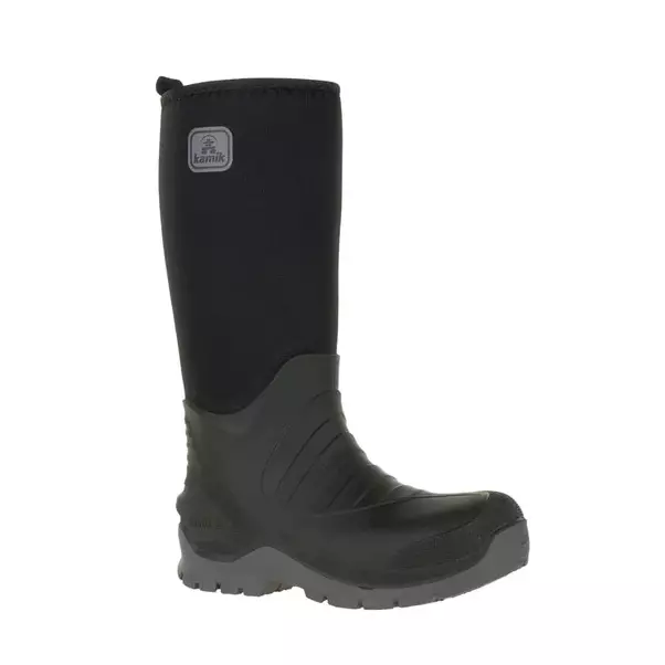 Kamik Bushman Black 41 - Kumisaappaat ja lämpösaappaat - 056248701223 - 1