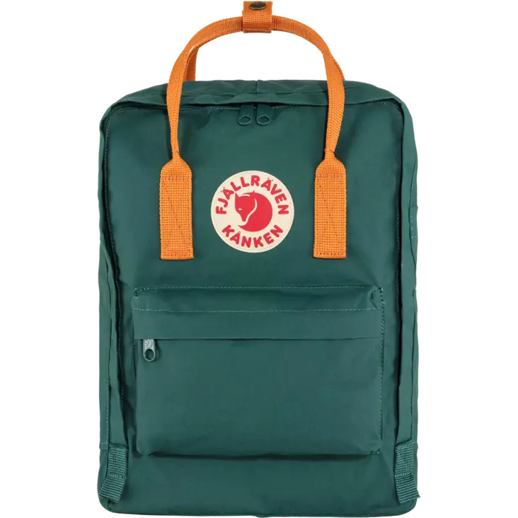 Kånken Arctic Green/Spicy Orange - Fjällräven reput ja laukut - 7323450786403 - 1