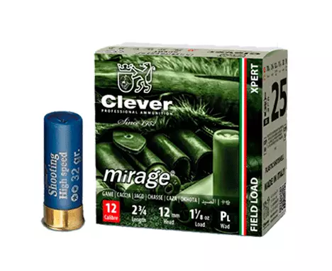 Mirage Xpert Game T3 Soft Steel 12/70 32g 4 25kpl - Kaliiperi 12/muut - 3300818321043 - 1