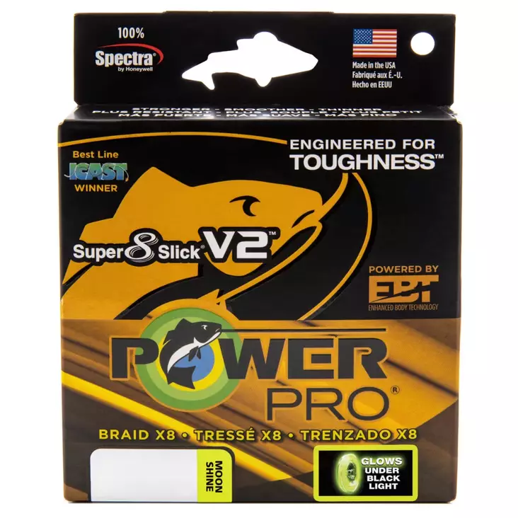Power Pro Super 8 Slick V2 135m MoonShine 0,13mm - Flätlinor - 712649221363 - 1