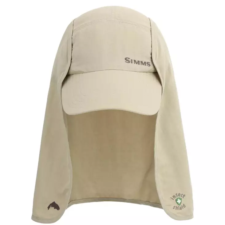 Simms Bugstopper Sunshield Cap Stone - Kepsar - 694264650493 - 1