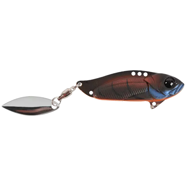 Strike Pro Astro Vibe Willow 4,5cm 10g C791ES / Roasted Craw - Vibrationsbeten - 4710792340753 - 1