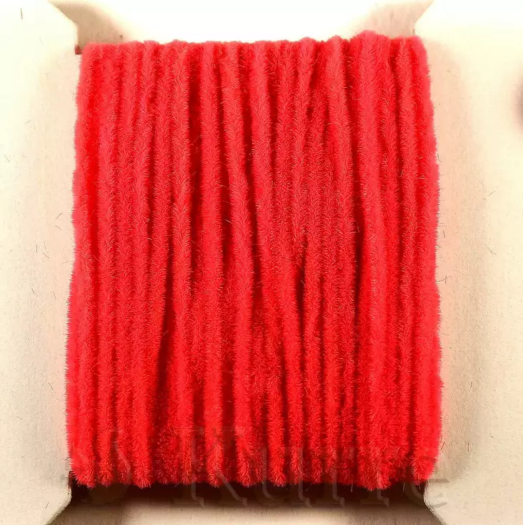 Wapsi Chenille standard fl.punainen - Perhon runkomateriaalit - 053526149203 - 1