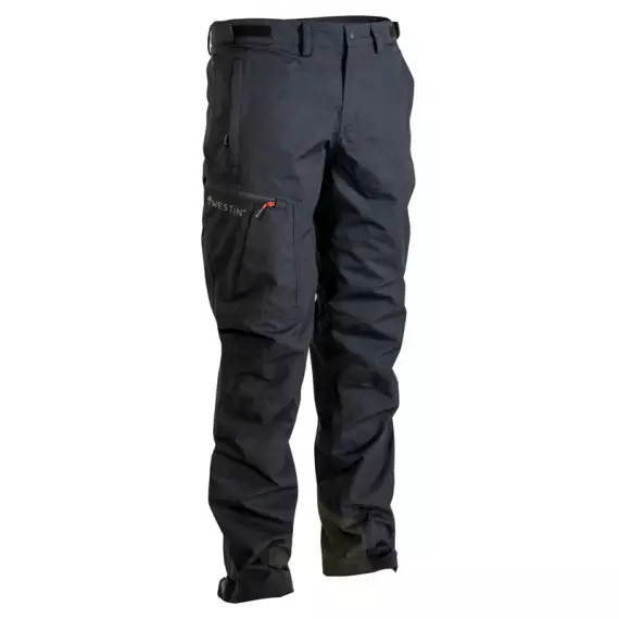 Westin W6 Rain Pant Steel Black XL - Fiskebyxor - 5707549464083 - 1